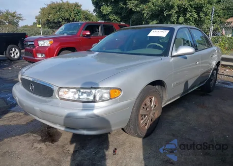 2002 Buick Century Custom from USA, damaged, VIN 2G4WS52JX21235158